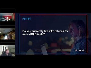 Webinar - TaxCalc and HMRC VAT Filing Changes for Agents - Get ready for April 2021