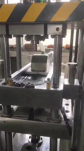 Precision in Action: Compacting Magnet Powder into High-Density Ring...