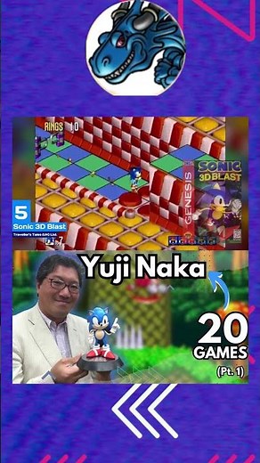 20 🌀 YUJI NAKA games | His story is 🔵SEGA.