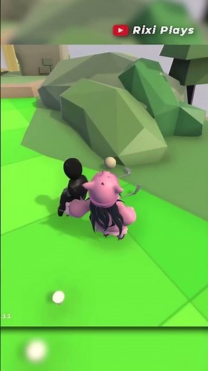 *BRAINROT* at it's Peak 🤣🤣 | #shorts #gaming #gamergirl #humanfallflat