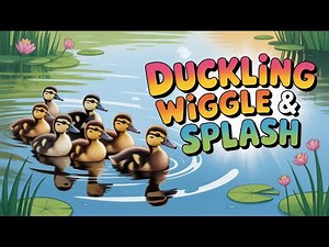 Duckling Wiggle & Splash – Duck Song, Nursery Rhymes & Kids Songs