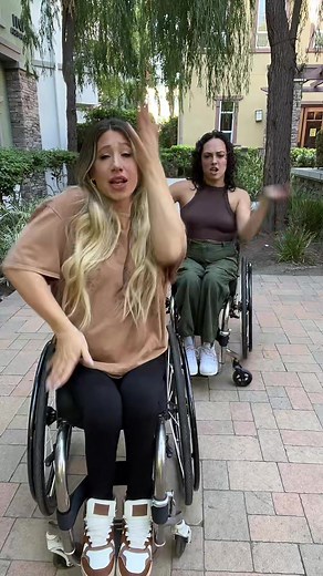 I look too good with @jociscott 🔥 #wheelchairlife #dance