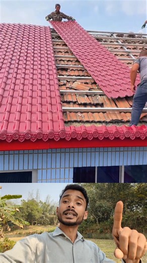 Tin Roof Is Ending? 😲 Now Houses Are Using PVC Roof Sheets!