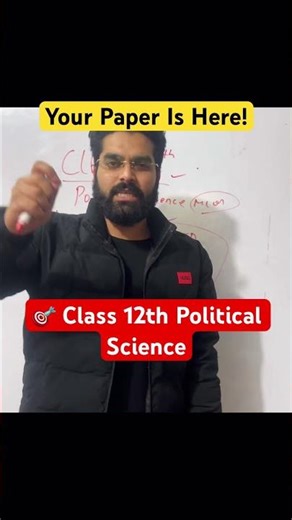 🎯 Class 12th Political Science – Your Paper Is Here! 📚 Most Expected Questions | #jkbose #khansir