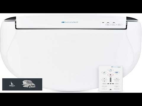 Brondell Swash SE600 Bidet Toilet Seat Fits Elongated Toilets White Oscillating