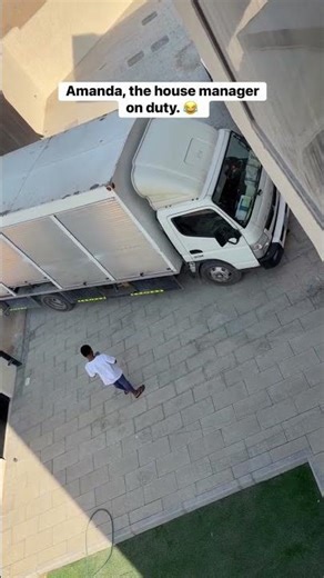 Amanda, the house manager, on duty. ☺️