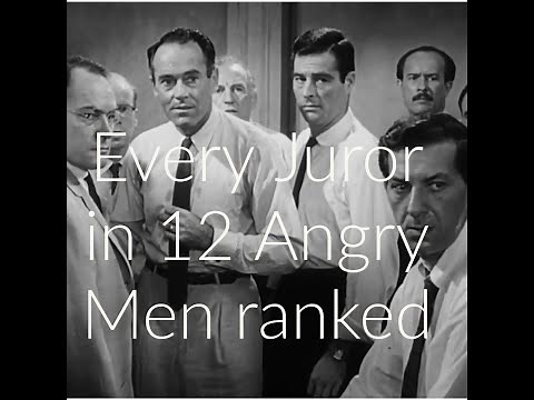Every Juror in 12 Angry men ranked