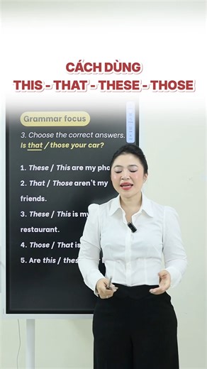 🎓 Cách dùng This - That - Those - These dễ hiểu cho người mới bắt đầu. | Miss Lan Huynh - English Language Coach