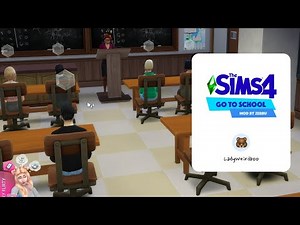 Mau lihat sekolah di Sims 4? - Go To School Mod by Zerbu