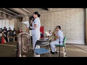 横須賀音楽隊演奏 2024年6月8日 海上自衛隊横須賀基地