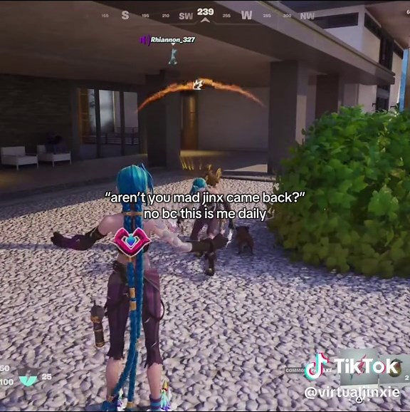 i love her too much to not get excited whenever i see her #jinx #fortnite #murdermystery #fortnitejinx #fortniteblitz