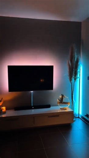 Colour Your Vibe Light that moves with you #HomeLighting #InteriorLighting #LampDecor #LivingRoomInspiration #LightDesign #CozyHomeDecor | Infinity Lightin - Custom Signage and LED Neon Sign