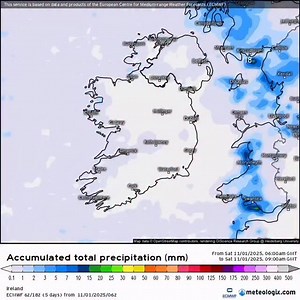⚠️☔️ Heavy Rain expected throughout the next week! A very unsettled period coming up with heavy rain and windy at times too! Over 170mm forecast by Friday morning in the south west! With ground already saturated and rivers already having a good deal of water already there is a risk of flooding! | Weather Alerts Ireland