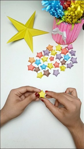 How to Make an Origami Star ⭐ | Easy Paper Star Tutorial