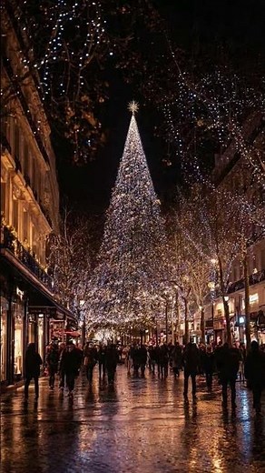 Christmas in Paris | City of Lights Turns Magical 🎄✨
