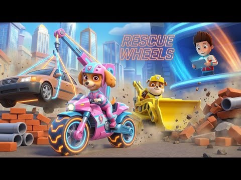 PAW Patrol: Rescue Wheels–Liberty’s Lift Legend! 🐾🛞|Monster Scooter Rescue & Adventure City Cleanup!