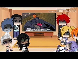 Akatsuki reagindo às mitagens do Tobi/Obito