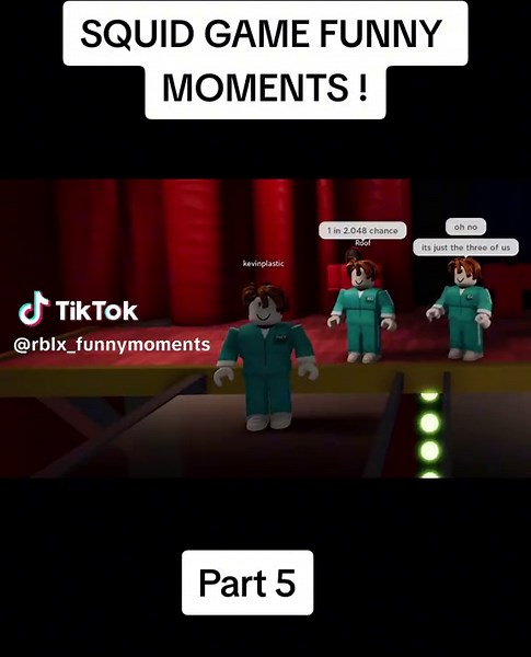 Roblox Squid Game Funny Moments Part 5