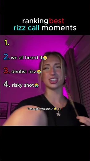 The best rizz call moments ranked for you!