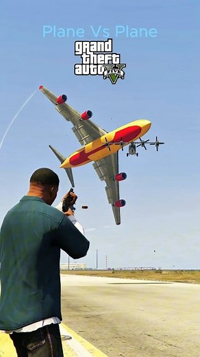 63K views · 217 reactions | GTA 5 Mod - Plane vs Plane vs Blimp vs Train | FearX Boy | Facebook