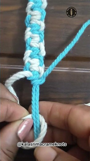 Diy Macrame Bracelet basic knots tutorial for beginners Boho Handmade #macrame #bracelet #shorts