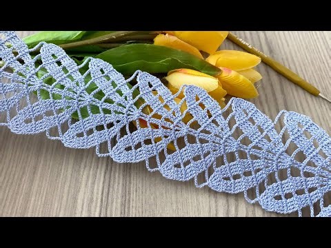 🩵Extraordinary Crochet Leaf Pattern🩵 How to Make a Unique Pattern for All Projects