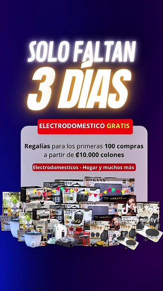 Gran Apertura de Santa Ana City en 3 Días