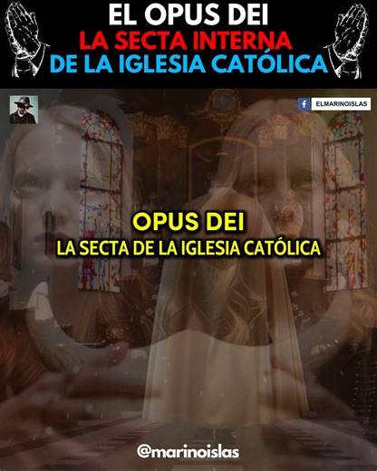 🔹EL OPUS DEI - La secta interna de la Iglesia Católica🔹 #OPUSDEI #secta #historia #curiosidades ¿Qué opinas? @fans destacados | El Marino