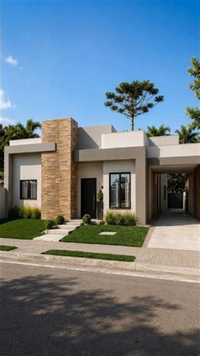 Proceso constructivo de una casa moderna en un terreno 13x20m #ias #casa #home #arquitectura