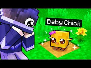 I'm a BABY CHICK in Minecraft!