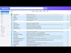 Yahoo Email. Get rid of that missing unread email by Marking All Emails as READ! Right click folder