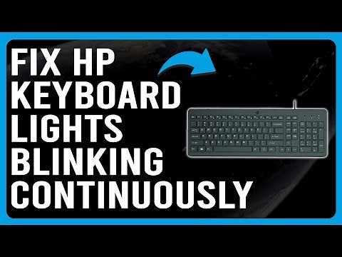HP Keyboard Lights Blinking Continuously (Simple Troubleshoot Guide! -What You Should Do To Fix It?)