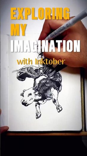 I Tried To Draw A Bullrider While Riding A Bull😤