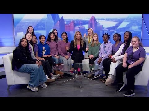 Lead Like a Girl visits Local 4 studio