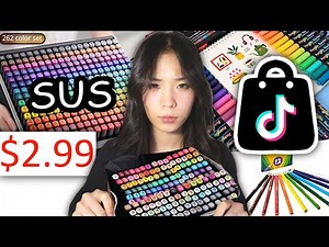ROASTING TIKTOK SHOP'S SUS ART SUPPLIES
