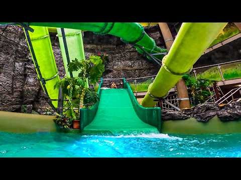 Family Water Slide at Cascade Barlang- és Élményfürdő