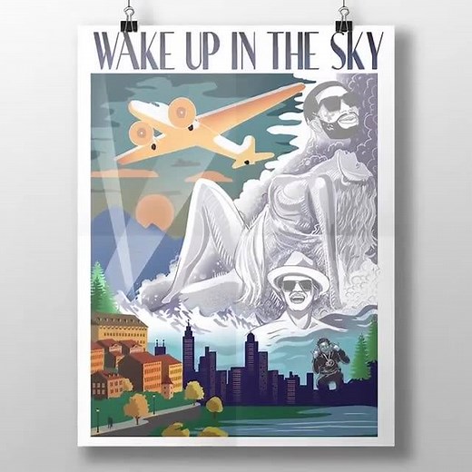 9.9K views · 568 reactions | YOU CAN'T TELL ME I AIN'T FLY!! "WAKE UP IN THE SKY" OUT NOW https://guccimane.lnk.to/WakeUpInTheSky Artwork by: https://www.instagram.com/tillamonsta/ | Gucci Mane | Facebook