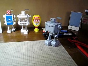 Paper Robot 3rd step 1 (Paper Automata)