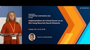Implementation of a Virtual Sensor on an ECU Using Recurrent Neural Networks