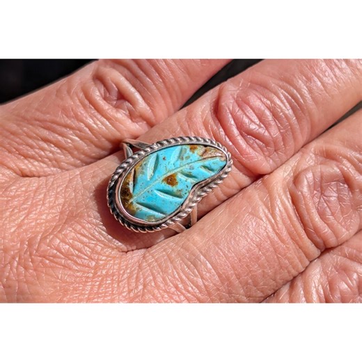 Handmade Navajo Ring Signed Sterling Silver Authentic Native American Jewelry Size 8 - Etsy Canada