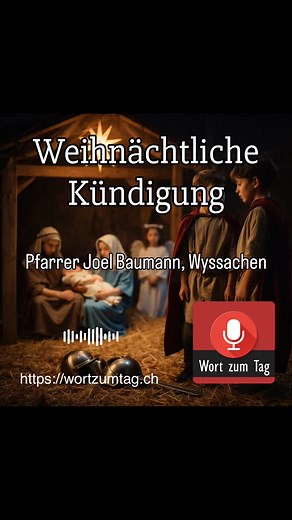 Mutige Weihnachten. Joel Baumann, Pfarrer, Wyssachen. Drei Mädchen aus der Kirchgemeinde Wyssachen hatten eine mutige Idee: Sie schrieben ein eigenes Musical und führten es mit Kindern der Sonntagsschule im Gottesdienst auf. Das Krippenspiel trägt den Titel „Herodes’ Schatten, Gottes Stern“ und erzählt die Weihnachtsgeschichte aus einer neuen Perspektive. Im Zentrum steht König Herodes, der aus Angst um seine Macht brutal reagiert. Doch die Geschichte nimmt eine überraschende Wendung: Seine Sold