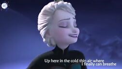 《let it go》非常动听的英文歌曲，力量十足且富有魅力
