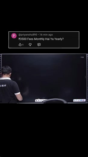 3500 monthly hai ya yearly 😭 #jee #iit