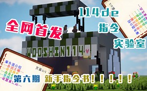 【114的指令实验室】Java版1.12.2新手指令书来了来了来了！