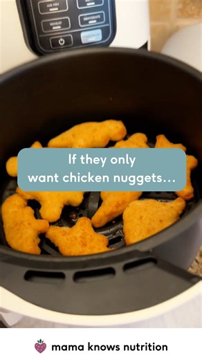 Kacie Barnes, MCN, RD | Mama Knows Nutrition | There are much worse things than chicken nuggets, in my opinion. I love nuggets because: -they’re an introduction to chicken that most... | Instagram