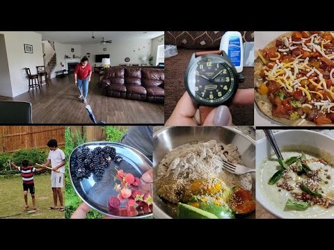 How I manage backyard gardening, housework, kids, cleaning without help! full day busy