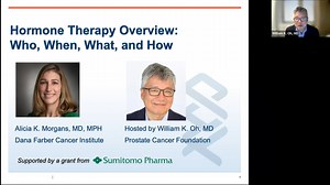 PCF Monthly Webinar Series: Hormone Therapy Overview Segment One