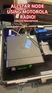 #shorts #hamradio #Motorola ALLSTAR NODE USING MOTOROLA RADIO!