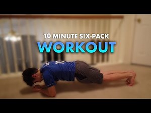 10 Min SIXPACK ABS Workout - No Equipment | FullTimeNinja