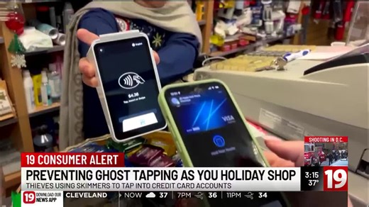 Ghost tapping scam targets holiday shoppers using tap-to-pay technology